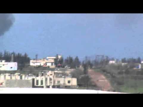 رصد لاستهداف نقاط تمركز قوات النظام في تل عثمان في ريف حماة من قبل لواء أسامة بن زيد