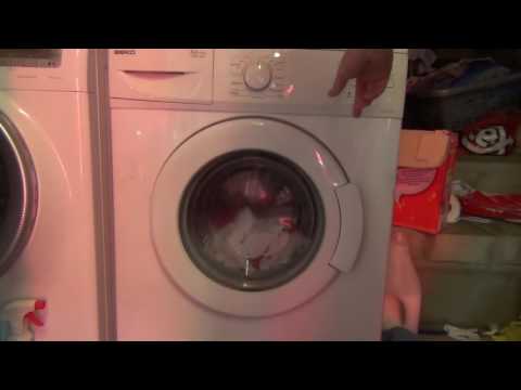Beko WMA510 Washing Machine : Cotton Rinse Hold option (Pt 12 of 13)