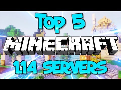 Top 5 Minecraft 1.14 Servers 1.8/1.9/1.10/1.12/1.13/1.14.3 2019 [HD] (New Big Minecraft Servers)