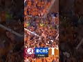 Tennessee GOES WILD after upsetting Alabama? #shorts