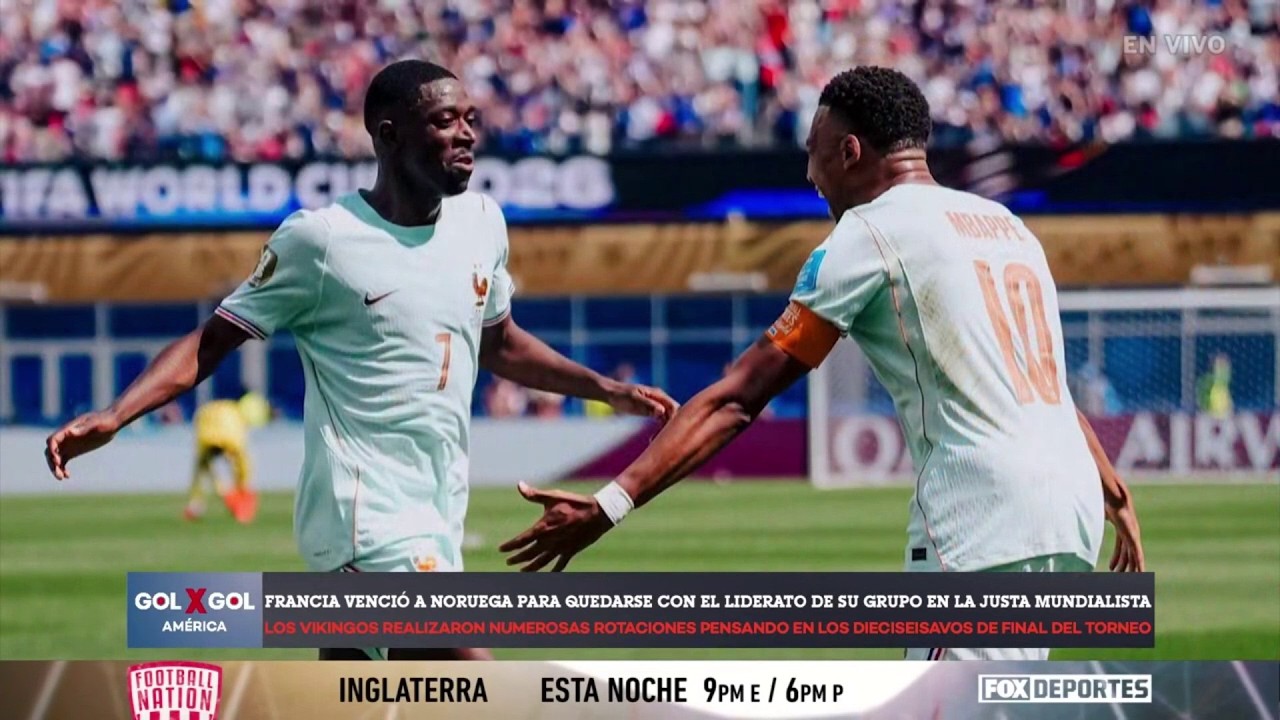 🔥 NORUEGA 1-4 FRANCIA | Goleada con tres goles de Ousmane Dembélé | GolXGol