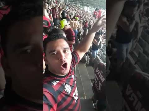 Torcida do Mengão dando show,calamos o Mineirão