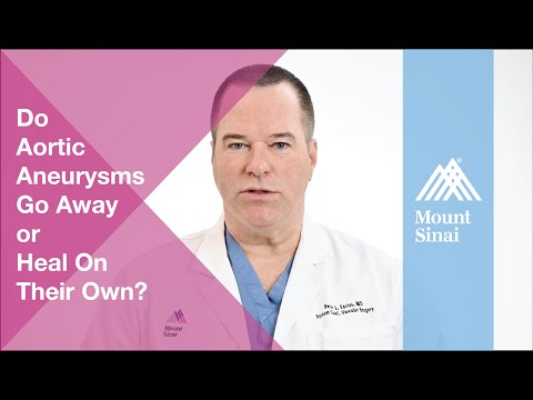 Do Aortic Aneurysms Go Away or Heal On Their Own