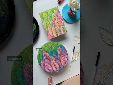 Summer forests painting / Forest painting ideas / Rainbow painting