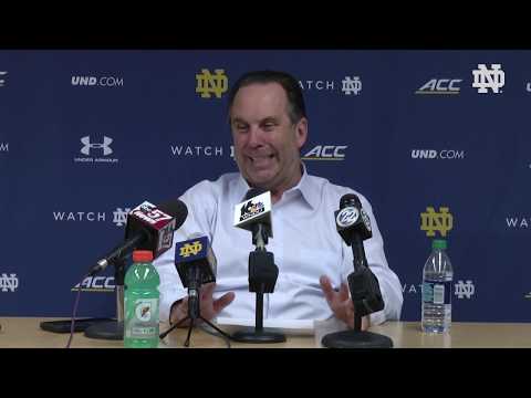 @NDMBB | Mike Brey Post-Game Press Conference vs. NC State (2019)