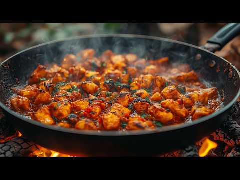 Ultimate Serbian Chef's Curry 🍲 - Cooking in Serbian Forest