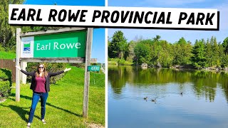 Camping at EARL ROWE PROVINCIAL PARK - Overview and What to Expect