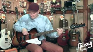 Video thumbnail for Gibson Thunderbird IV Bass by gibsonshopru
