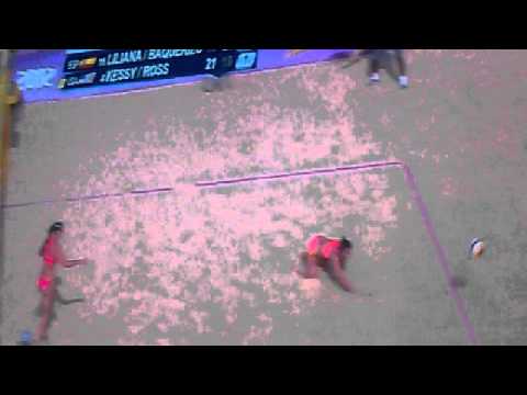 Womens Beach Volleyball USA vs. Spain - London 2012 - Preliminary Round