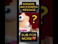 KINGERS BACKWARDS MESSAGE Theamazingdigitalcircus Tadc