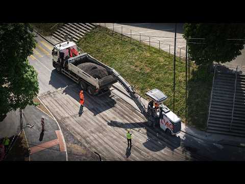Náhľad videa Začala sa 2. etapa výstavby „kruháča“ pri Crow aréne!