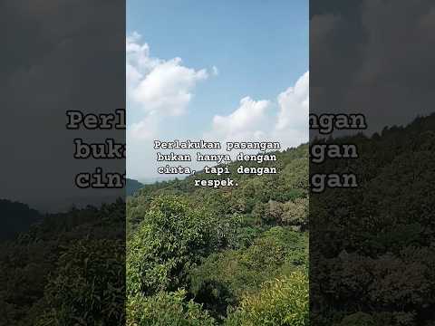 Perlakukan pasangan bukan hanya dengan cinta, tapi dengan respek #tipscinta #katakatabijak