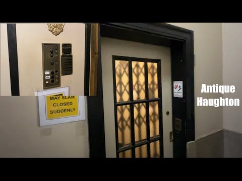 Amazing Antique Gated Haughton Traction Elevator | Mansfield, OH