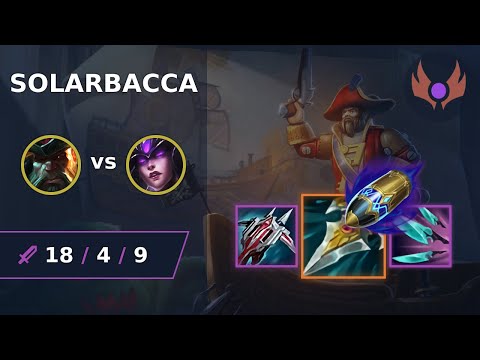[ solarbacca ] Gangplank MID vs Syndra | NA MASTER | LOL Season 2023