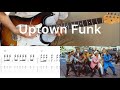 Mark Ronson Ft Bruno Mars Uptown Funk Guitar Cover With Tabs Chords