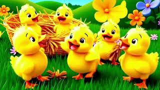 Duck Duck Friends: 5 Little DucklingThe magical worlds of Colours | Kids rhyme | kids poem