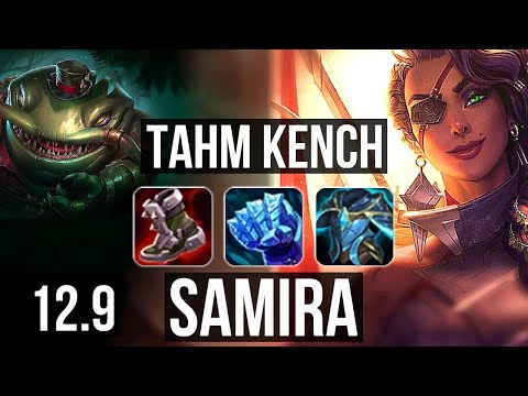 TAHM KENCH & Senna vs SAMIRA & Pyke (ADC) | 66% winrate, 1/2/17 | KR Challenger | 12.9