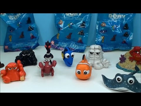 Finding Dory Surprises Chocolate Eggs Blinds Bags Series 2 kids surprise fun Video