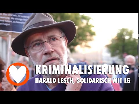 Harald Lesch solidarisch mit Letzte Generation