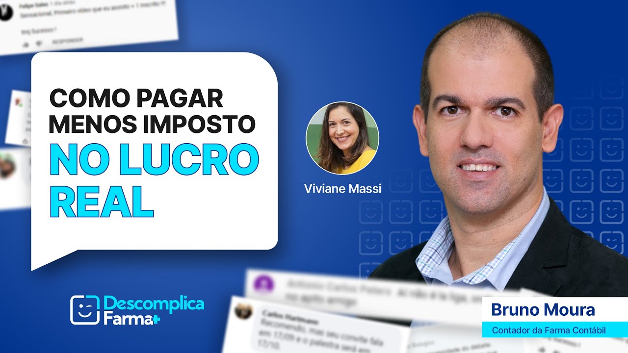 Como pagar menos imposto no LUCRO REAL - Descomplica Farma (Ep. 19)