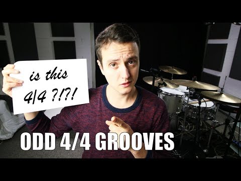 Odd sounding 4/4 Grooves - Daily Drum Lesson