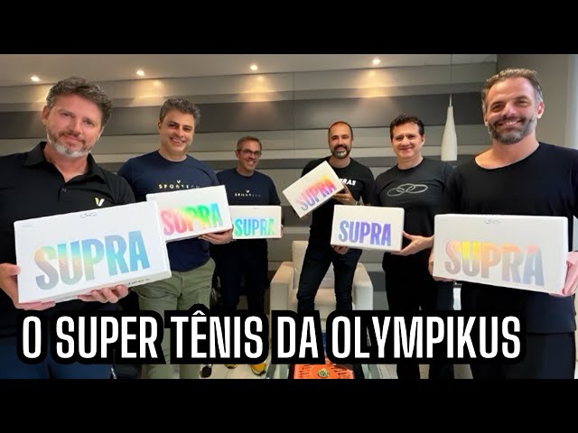 SUPRA é o nome do SUPERTÊNIS tênis da OLYMPIKUS
