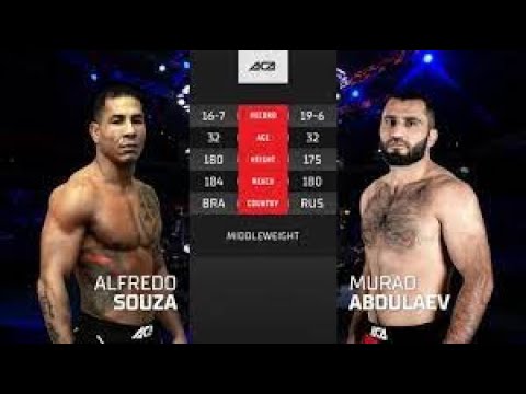 Murad Abdulaev vs Alfredo Souza full fight