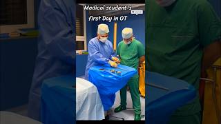 Medical student's first Day in OT 😱😱#motivation #trending #whatsappstatus