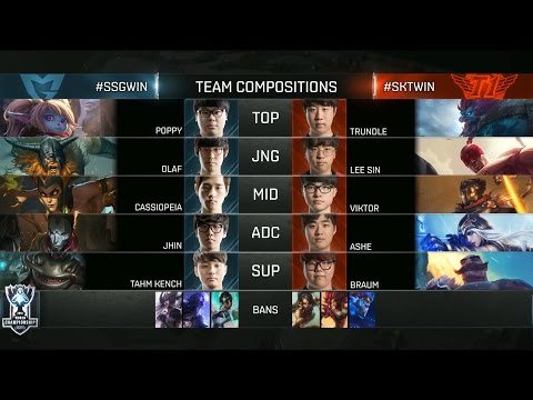 SSG vs SKT Highlights - Finals Game 5 - 2016 World Championship