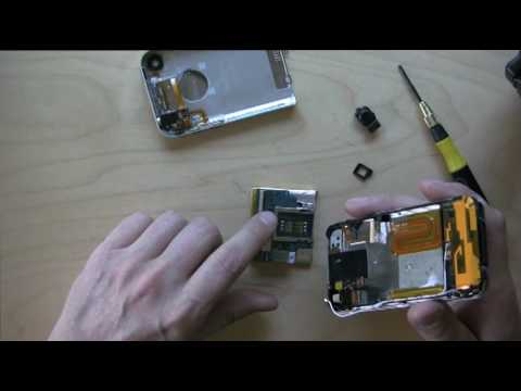 Replacing an iPhone 2G LCD & mid-board