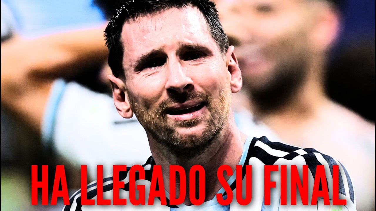 LA SITUACIÓN de MESSI es PEOR de LO QUE SE ESTÁ DICIENDO... SI ESTO PASA MESSI CAERÍA