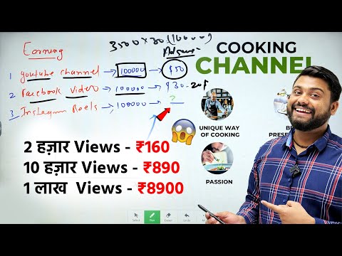 Cooking Channel Earning And Road Map || how To Start Cooking Channel Complete Detail In Hindi