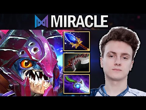 NIGMA.MIRACLE SLARK WITH AGHANIMS - DOTA 2 7.24 GAMEPLAY