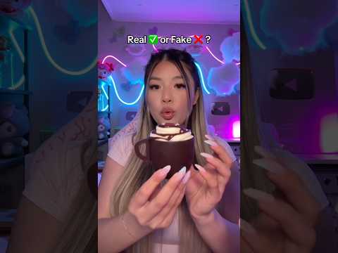 Real ✅ or Fake ❌ ? #asmr