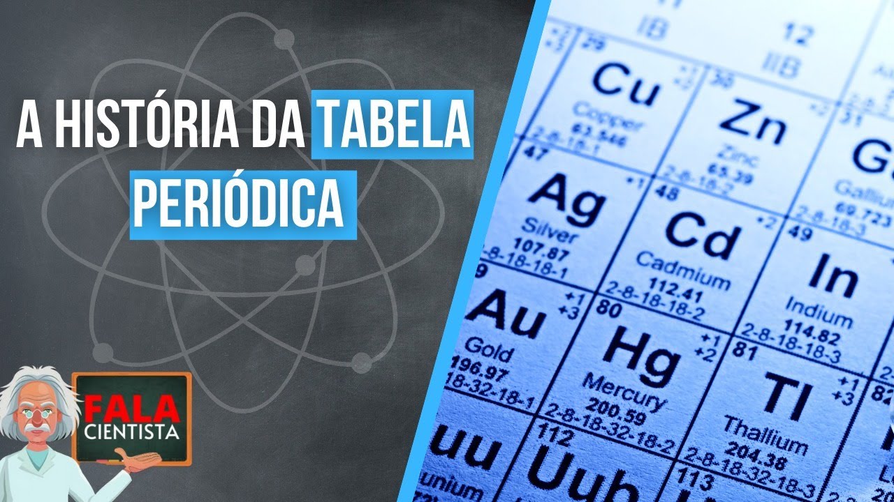 A HISTÓRIA DA TABELA PERIÓDICA | FALA CIENTISTA