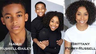 Isaiah Russell-Bailey and Brittany Perry-Russell of \