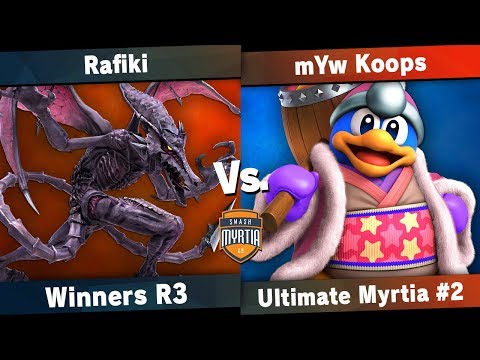 [Ultimate Myrtia #2] Rafiki(Ridley) VS mYw Koops(DDD) WR3