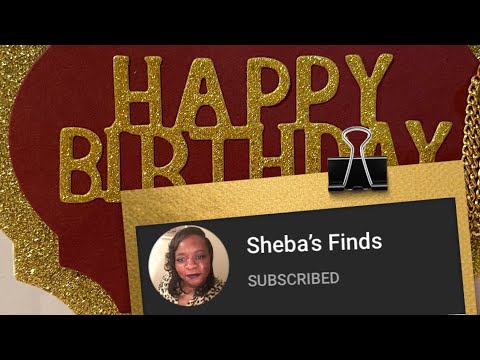 Birthday Challenge #16 “Sheba’s finds”