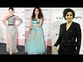 Radhika Madan In Transparent Dress Sunny Leone Looks Hot Sonali Bendre At Vogue Beauty Awards 2019