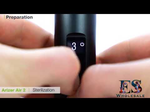 ESWSUPPLY - HOW TO USE ARIZER AIR 2 VAPORIZER (TUTORIAL)