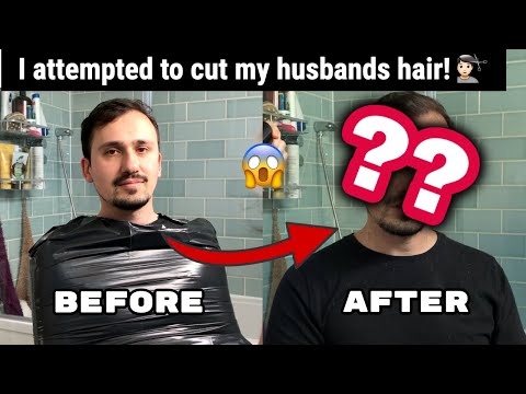 Desperate times: I cut my husbandshaired! I Does he like it?? I The Junior Doctor