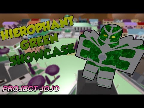 Hierophant Green Showcase - Project JoJo