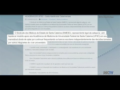 16set2019 ric record ric noticias greve estudantes ufsc nota simesc