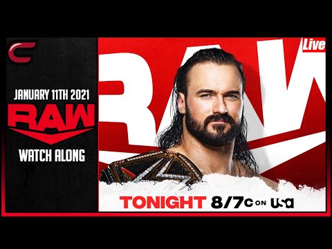WWE RAW January 11th 2021 Live Stream: Full Show Watch Along