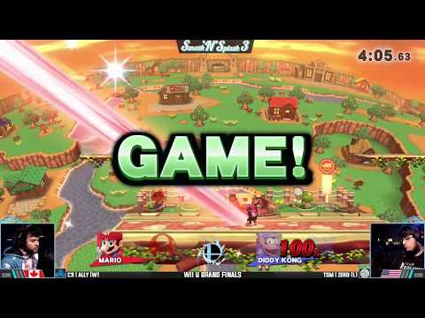 Smash 'N' Splash 3 - Wii U - Grand Finals - ZeRo vs. Ally