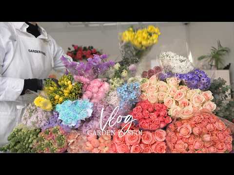Quiet Daily Routine at a Seoul Flower Shop 🌷