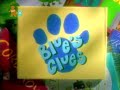 Blues Clues UK Something To Do Blue Credits