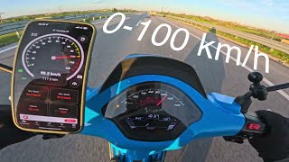 Download lagu Vespa Sprint/Primavera 150s E5  2024 0-100km/h (Stock variator vs SIP PERFORMANCE Variator) mp3