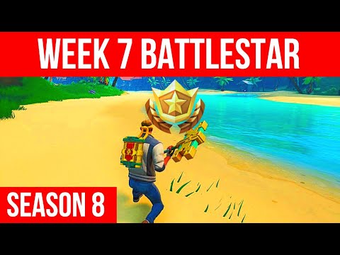 Season 8 Week 7 Secret Battlestar Location Guide - Hidden Battlestar - Fortnite Challenges