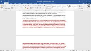 How to Remove Paragraph Breaks & Keep Spaces Between Paragraphs in Word